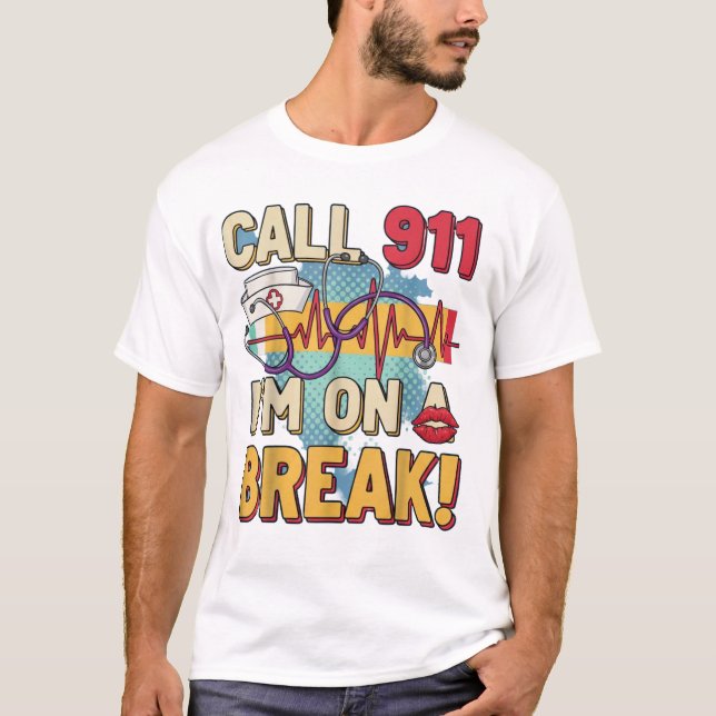 T-shirt de Nurse off Duty (Devant)