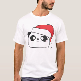 T-shirt de panda de Père Noël