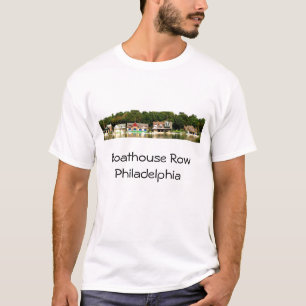 T-shirt de panorama de rangée de Boathouse