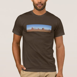 T-shirt de panorama de vallée de monument