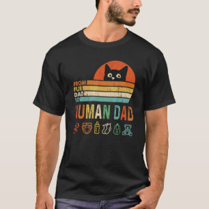 T-shirt De papa de fourrure à papa humain annonce de gross