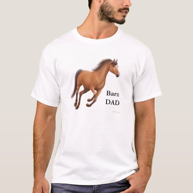 T-shirt de papa de grange (Devant)