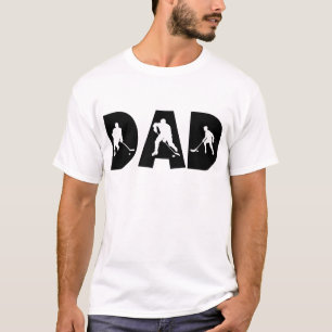 T-shirt de papa d'hockey