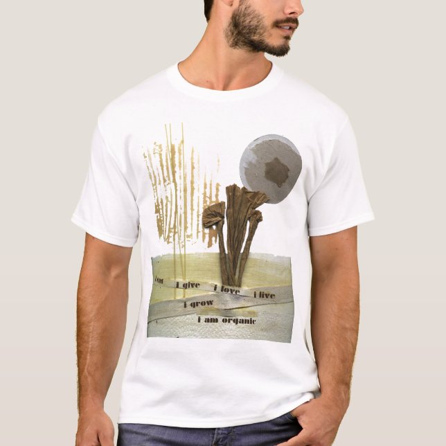 T-shirt de papier de Sun (Devant)
