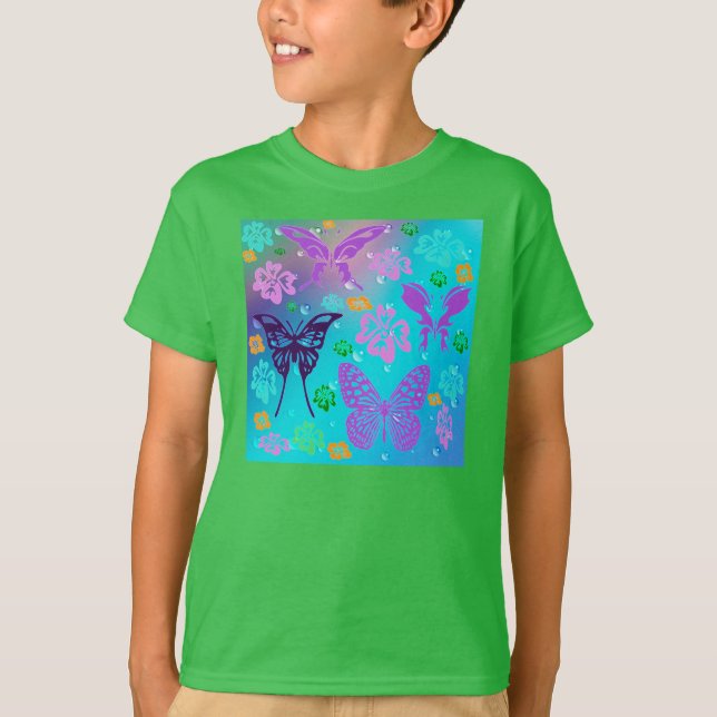 T-shirt de papillon (Devant)