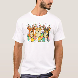 T-Shirt de Pâques Corgi_1
