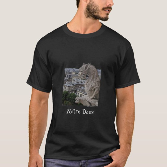 T-shirt de Paris Notre Dame (Devant)