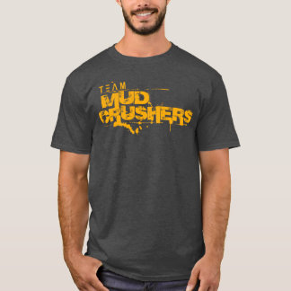 T-shirt de participant de broyeurs de boue