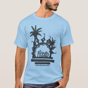 T-shirt de paume de FUZD