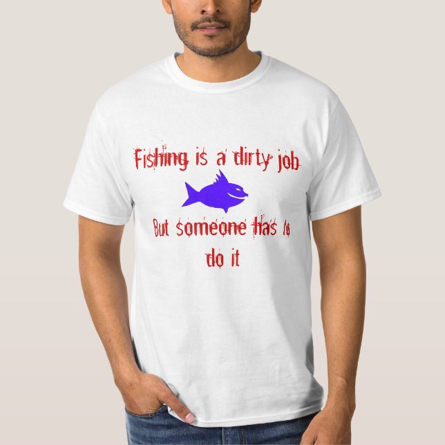 T-shirt de pêche (Devant)