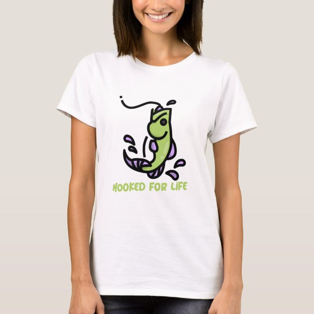 T-shirt de pêche (Devant)