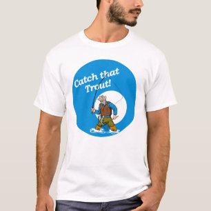 T-Shirt de pêche à la mouche pour hommes