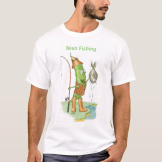 T-shirt de pêche d'haricot