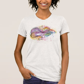 T-shirt de peinture de poissons de Betta