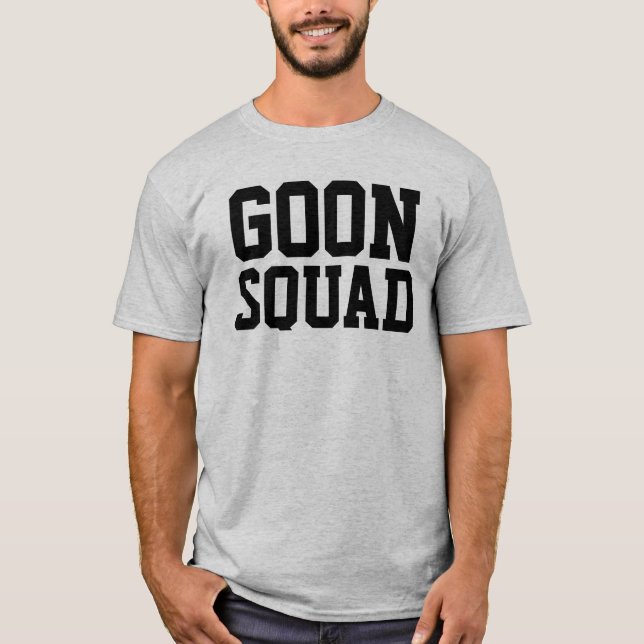 T-shirt de peloton de crétin (Devant)