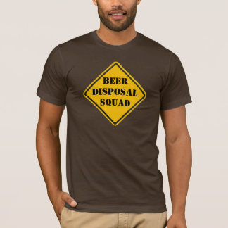 T-shirt de peloton de disposition de bière