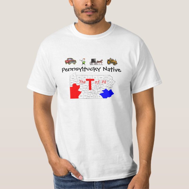 T-shirt de Pennsyltucky (Devant)