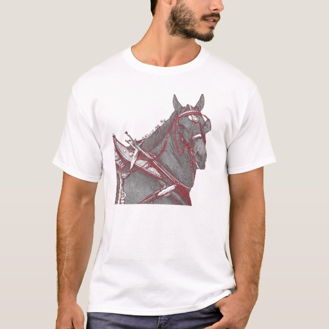 T-shirt de Percheron (Devant)