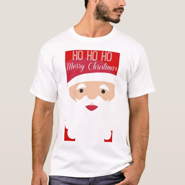 T-shirt de Père Noël (Devant)