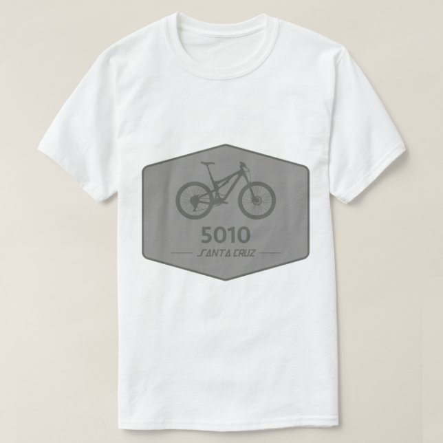 T-shirt de Père Noël Cruz 5010 VTT - Gris (Design devant)