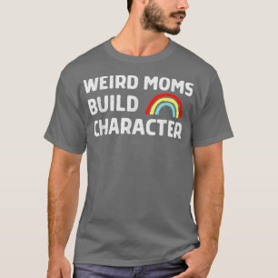 T-Shirt de personnage de construction de mamans ét