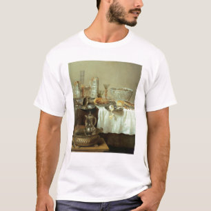 T-shirt De petit déjeuner toujours la vie, 1638