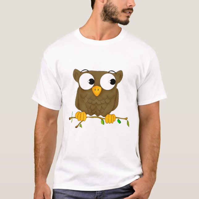 T-shirt de petit hibou (Devant)