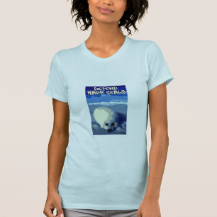 T-shirt de phoque de harpé