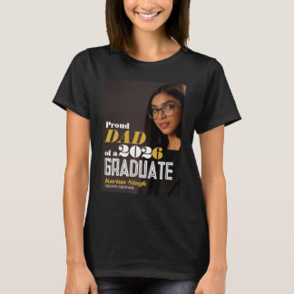 T-shirt de photo de remise de diplômes de maman fi