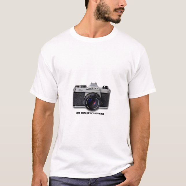 T-shirt de photographie de Pentax K1000 (Devant)