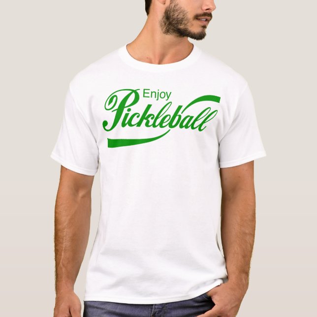 T-shirt de Pickleball des hommes : "Appréciez (Devant)
