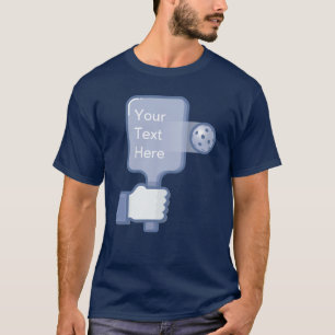 T-shirt de Pickleball des hommes personnalisés