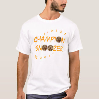 T-shirt de pièce en t "de Snoozer de champion"