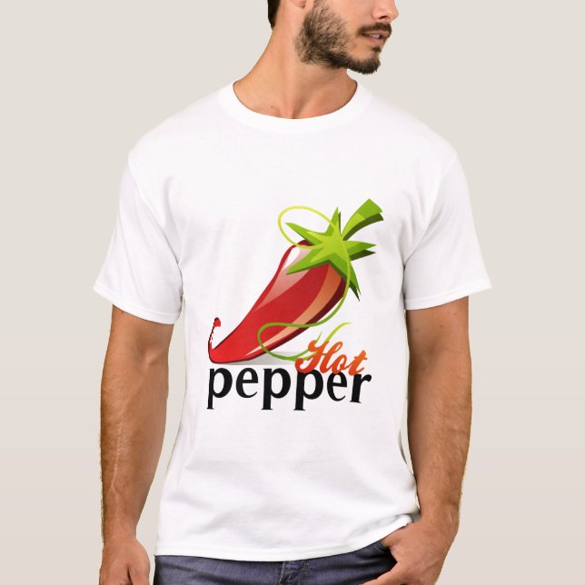 T-shirt de piment (Devant)