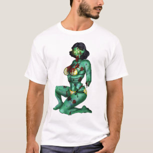T-shirt de Pin- de zombi