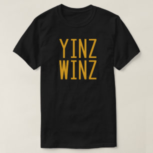 T-shirt de Pittsburgh, Pennsylvanie "Yinz Winz"