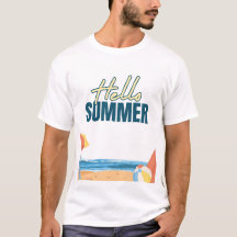 T-Shirt de plage d'été | Vibes d'été vintage 