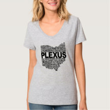 T-shirt de plexus de l'Ohio/t/pièce en t