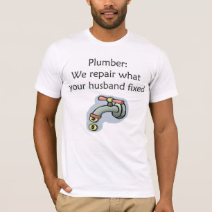 T-shirt de plombier