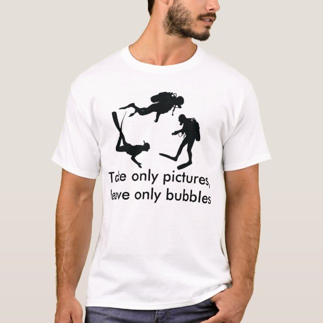 T-shirt de plongée à l'air (Devant)
