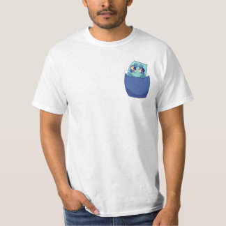T-shirt de poche d'otage de HÉRAUT - blanc