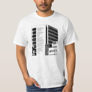 T-shirt de poème de mouvement de Sheffield Hallam