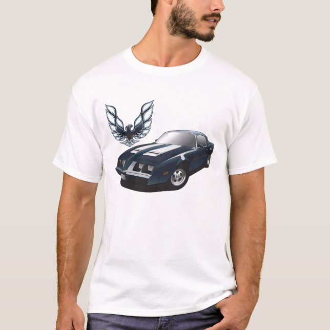 T-shirt de Pontiac Firebird (Devant)