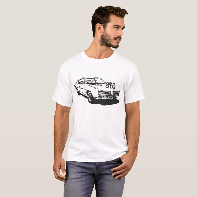 T-shirt de Pontiac GTO (Devant entier)