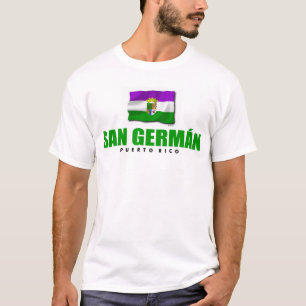 T-shirt de Porto Rico : Allemand de San