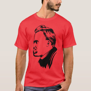 T-shirt de portrait de Frederich Nietzsche