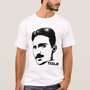 T-shirt de portrait de Nikola Tesla