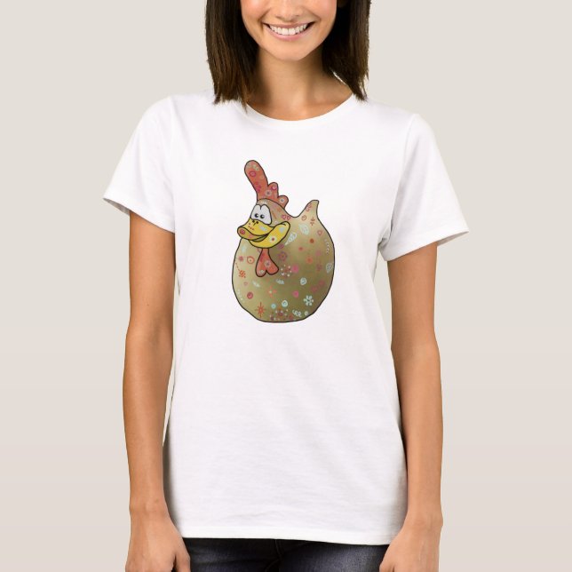 T-shirt de poulet (Devant)