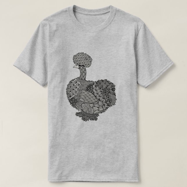 T-shirt de poulet de fille de scène de silkie (Design devant)