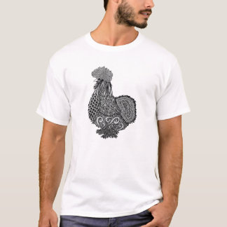 T-shirt de poulet de silkie